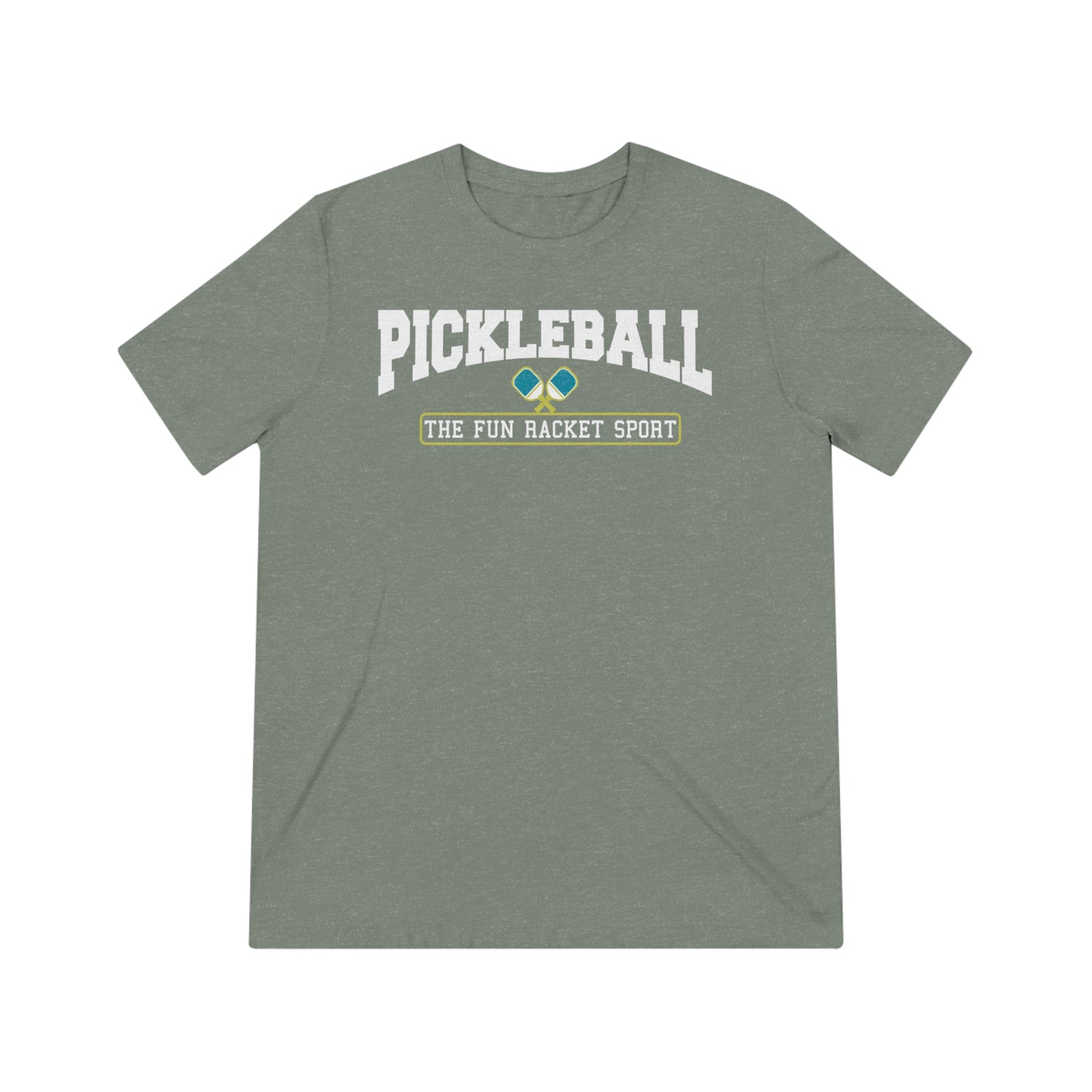 Pickleball The Fun Racket Sport Tee Shirt