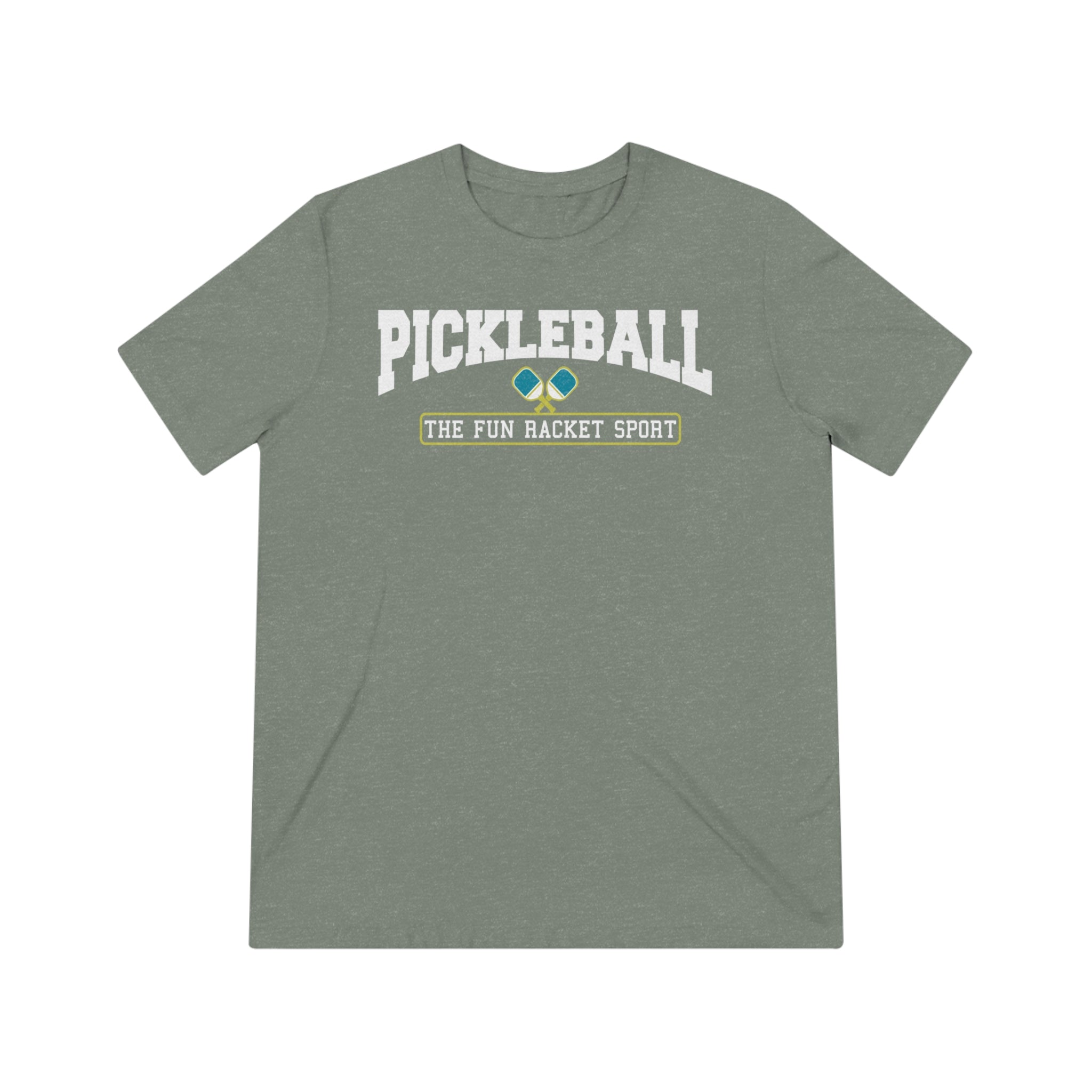 Pickleball The Fun Racket Sport Tee Shirt