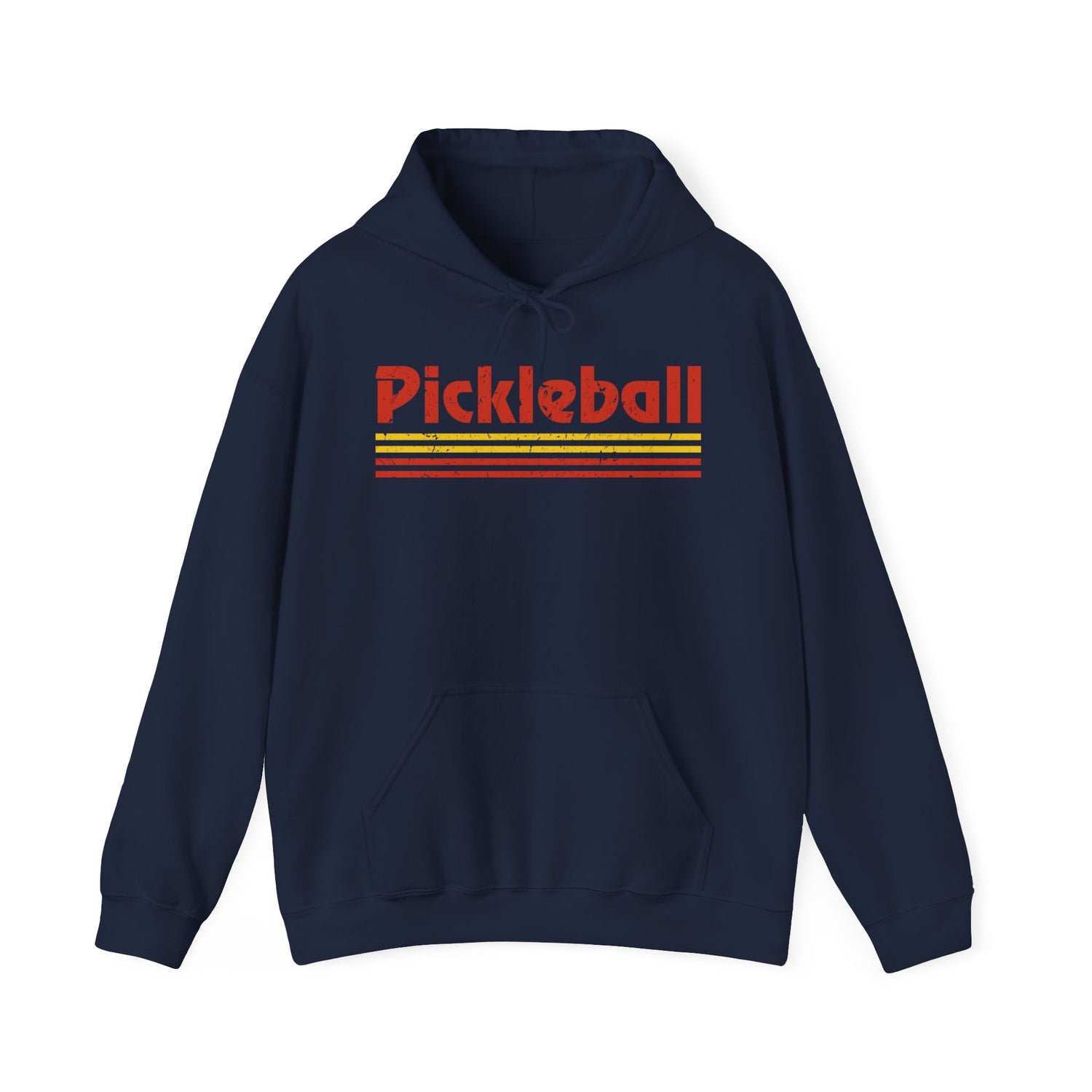 Retro Red Pickleball Hoodie