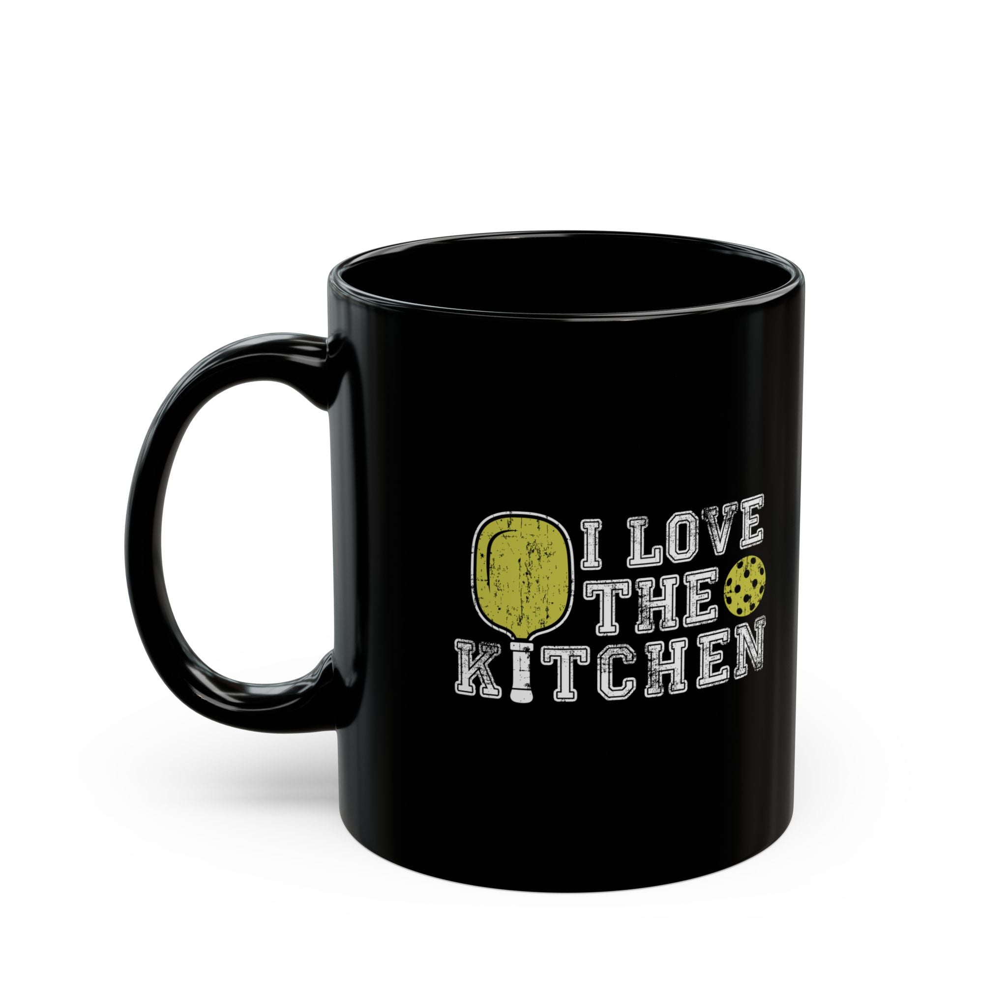 I Love the Kitchen Pickleball Mug