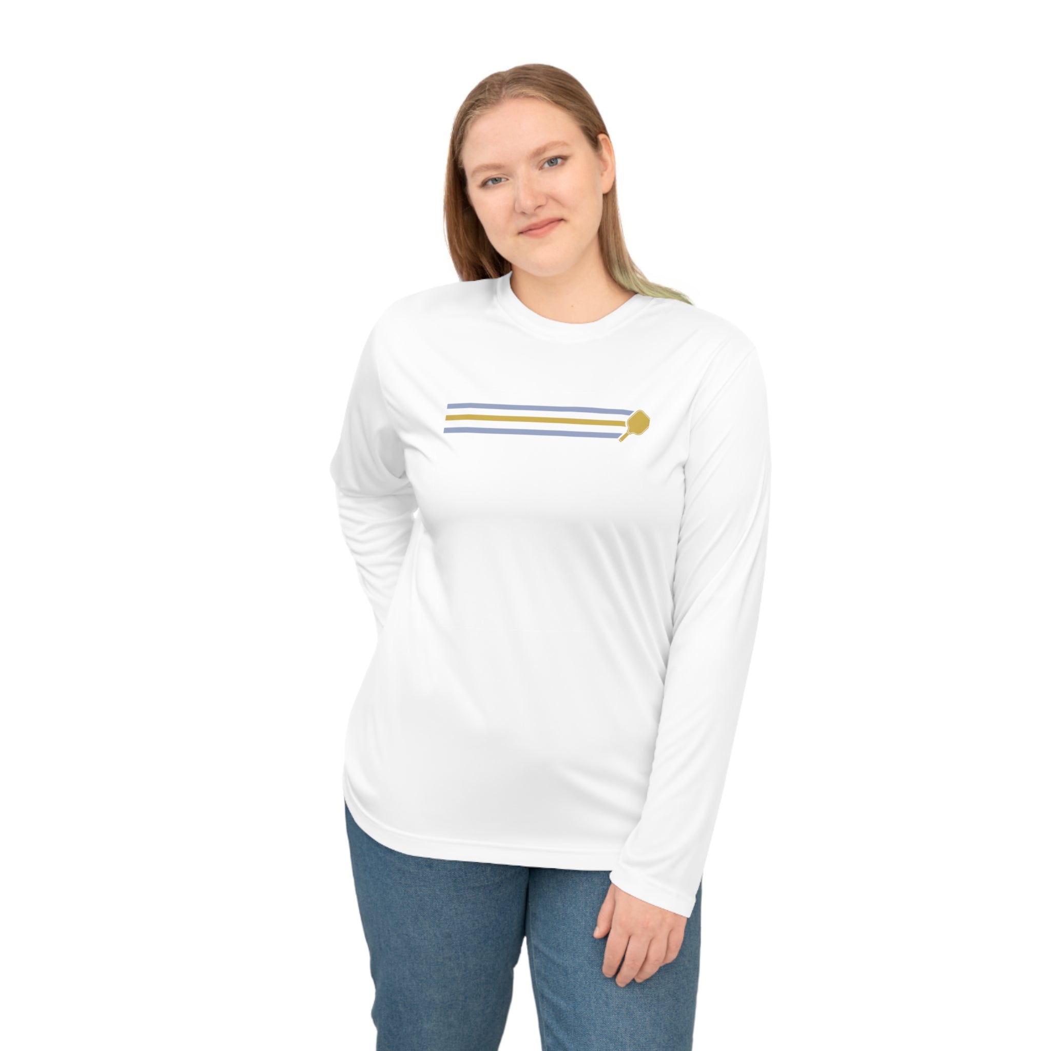 Smooth Line Pickleball Long Sleeve Shirt - Dry Fit