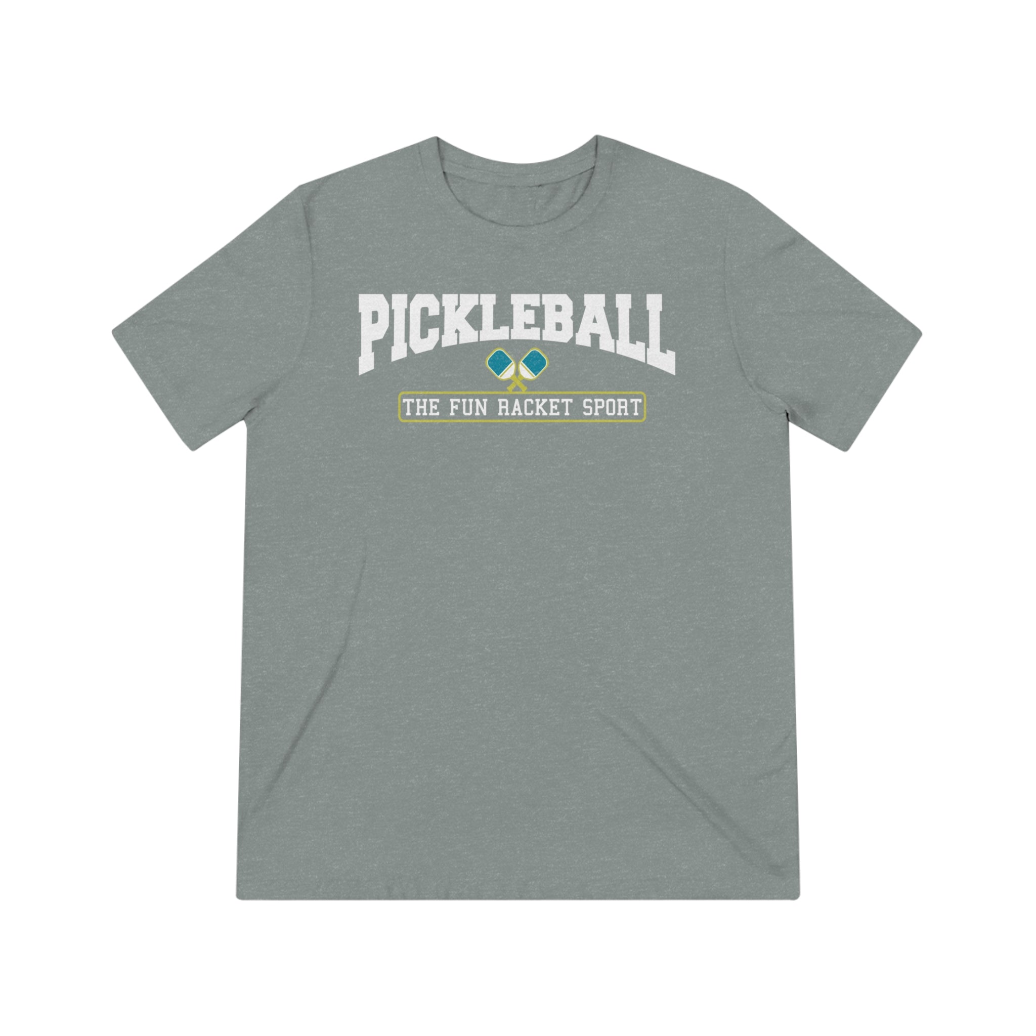 Pickleball The Fun Racket Sport Tee Shirt