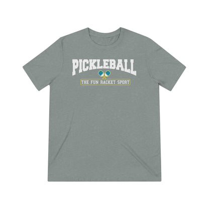 Pickleball The Fun Racket Sport Tee Shirt