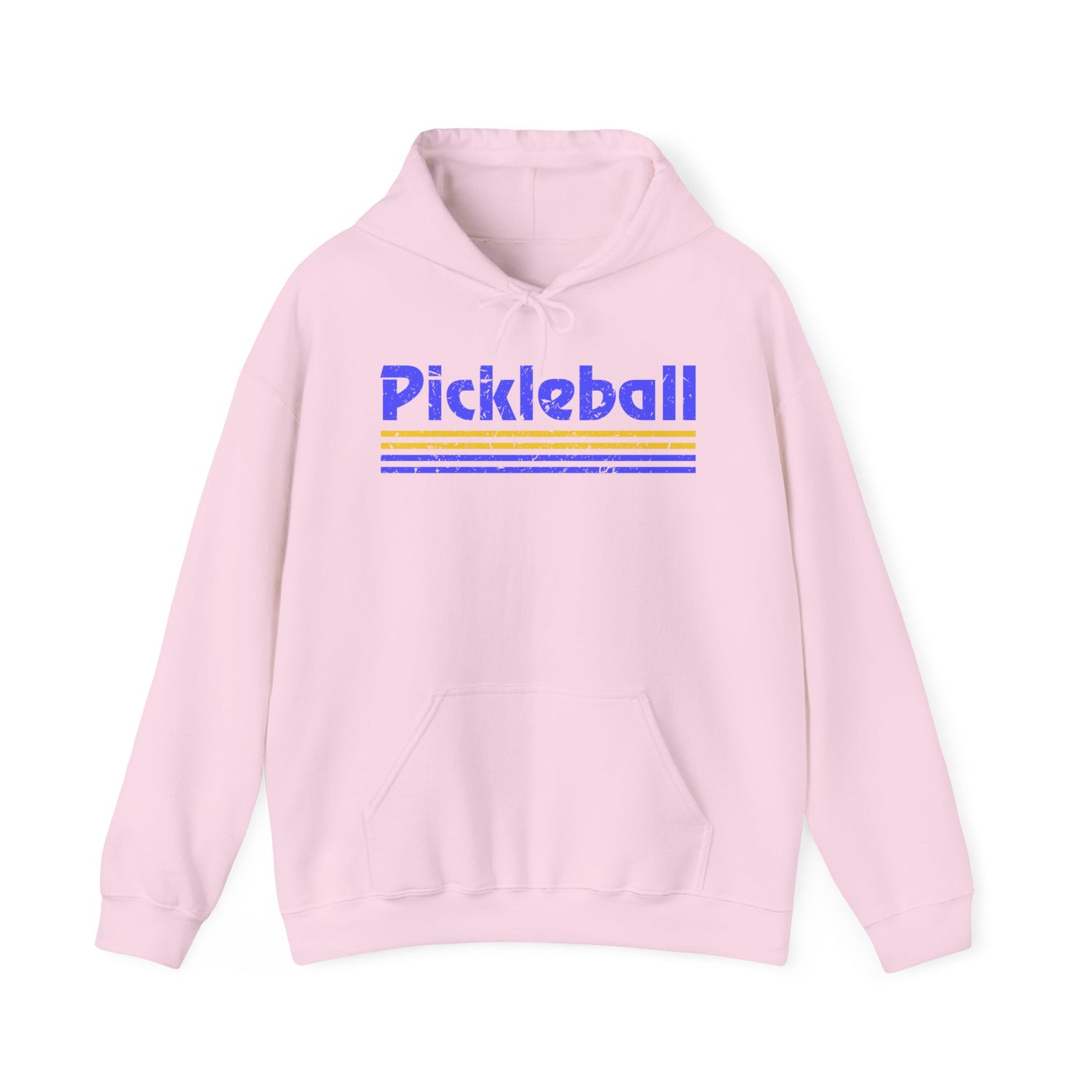 Retro Blue Pickleball Hoodie