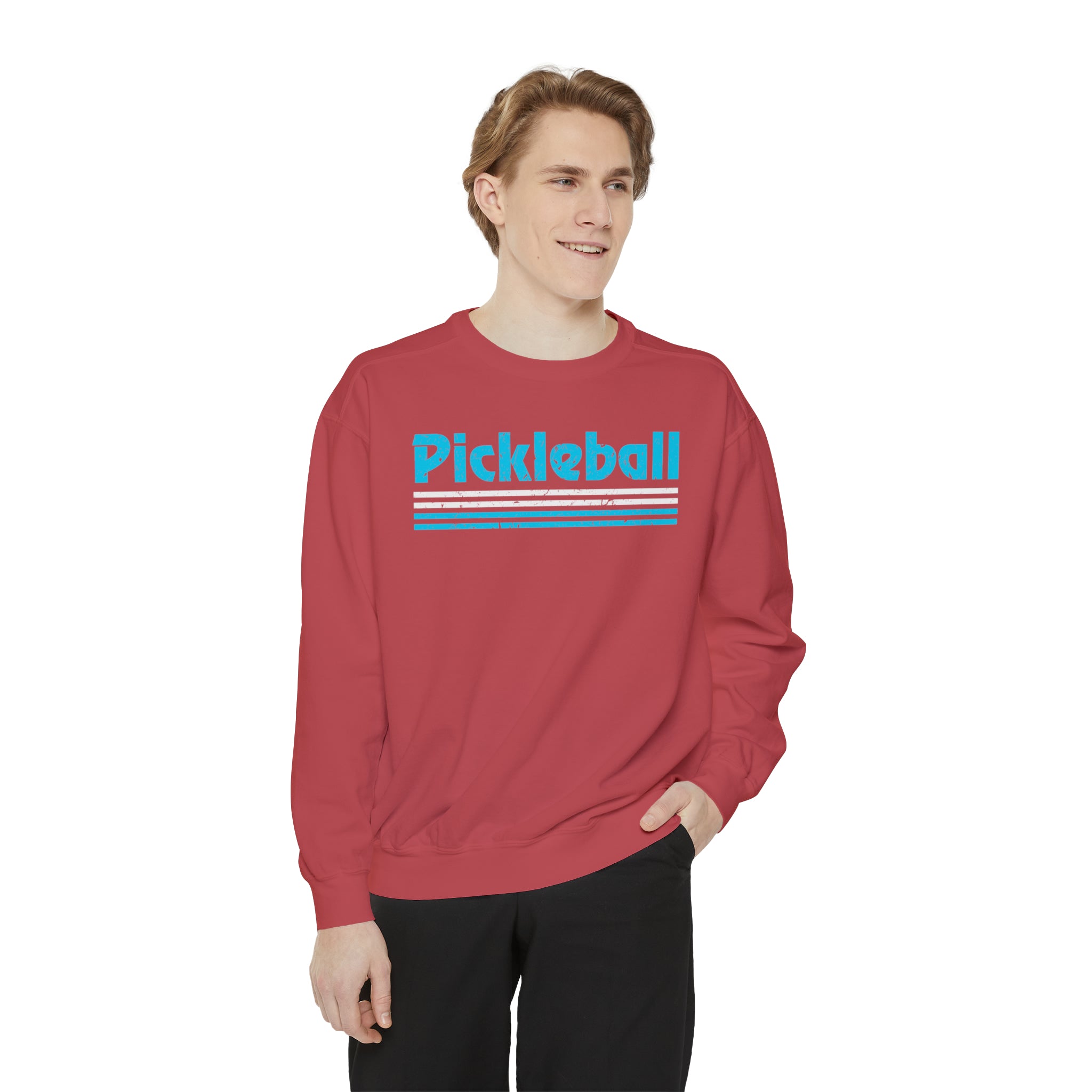 Vintage Blue Pickleball Sweatshirt