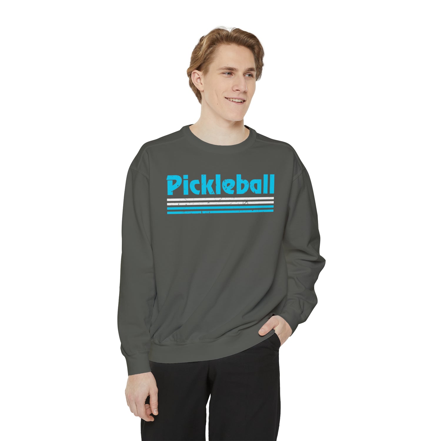 Vintage Blue Pickleball Sweatshirt