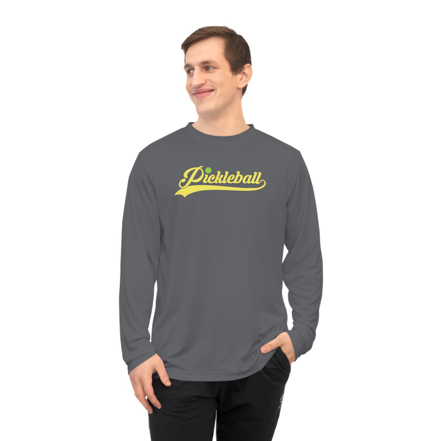 Classic Pickleball Long Sleeve Shirt - Dry Fit