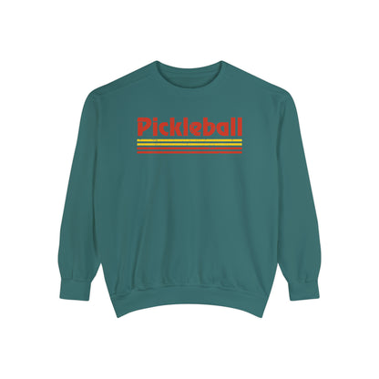 Retro Red Pickleball Sweatshirt