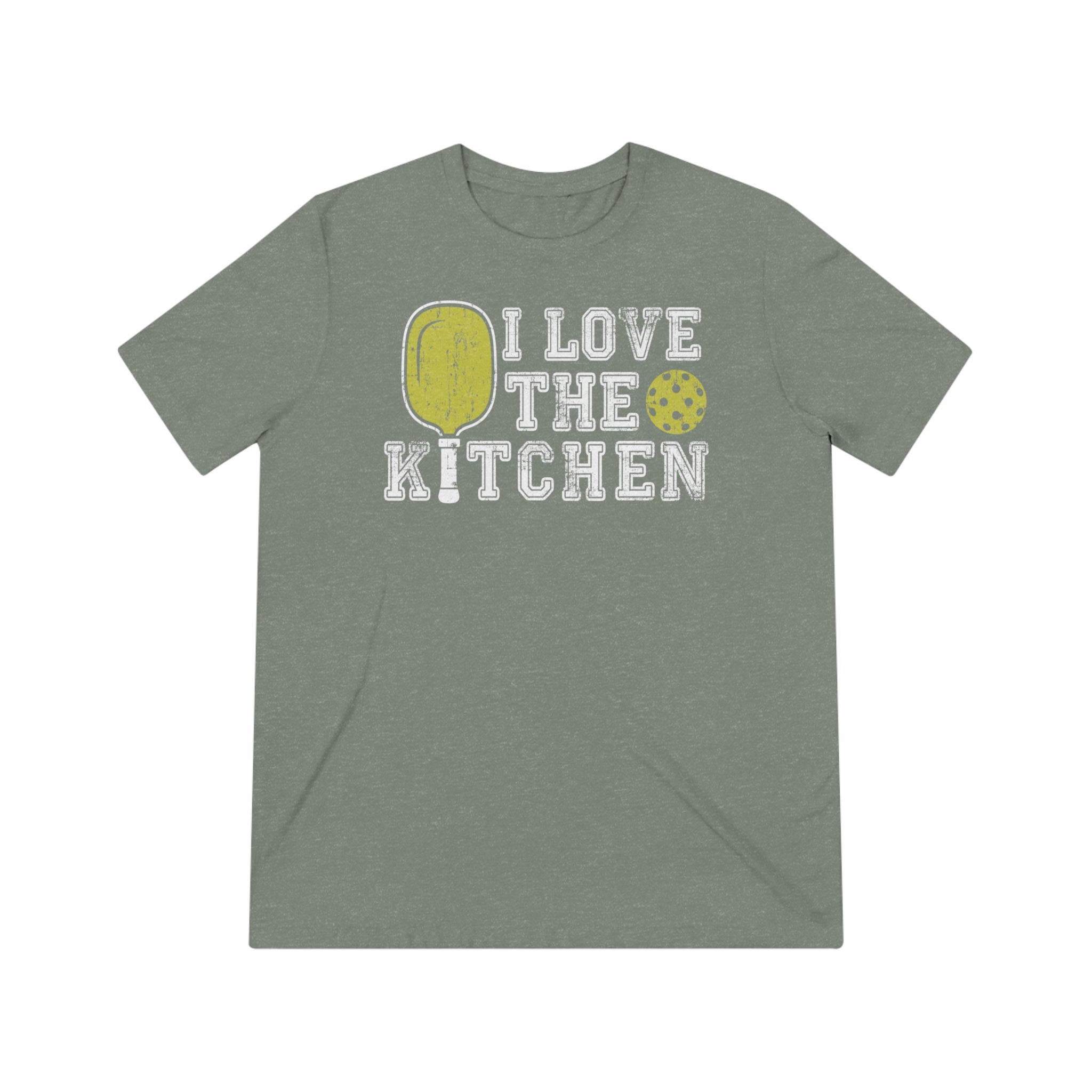 I Love The Kitchen Pickleball Tee Shirt