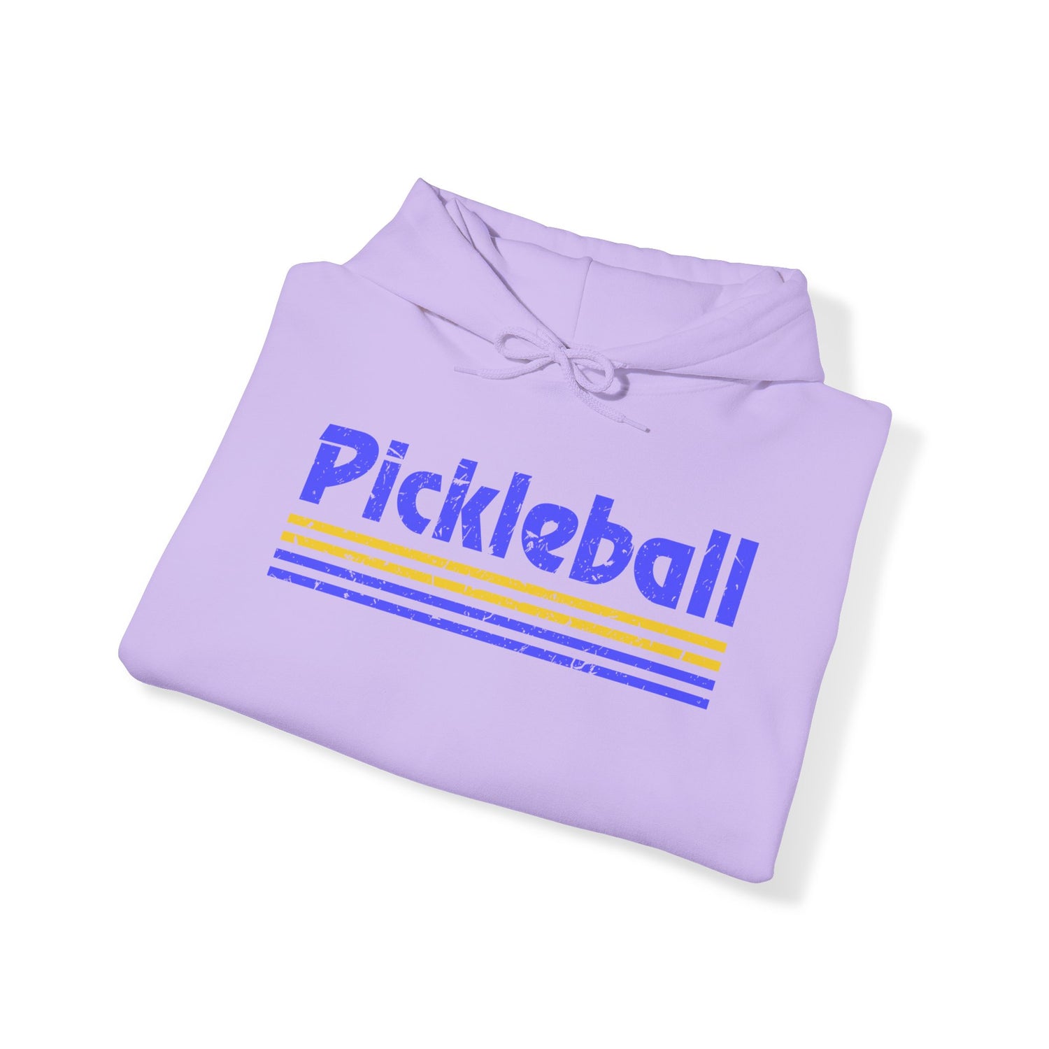 Retro Blue Pickleball Hoodie