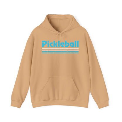 Retro Light Blue Pickleball Hoodie