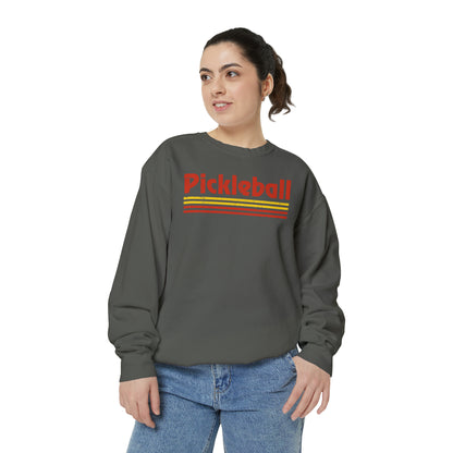 Retro Red Pickleball Sweatshirt