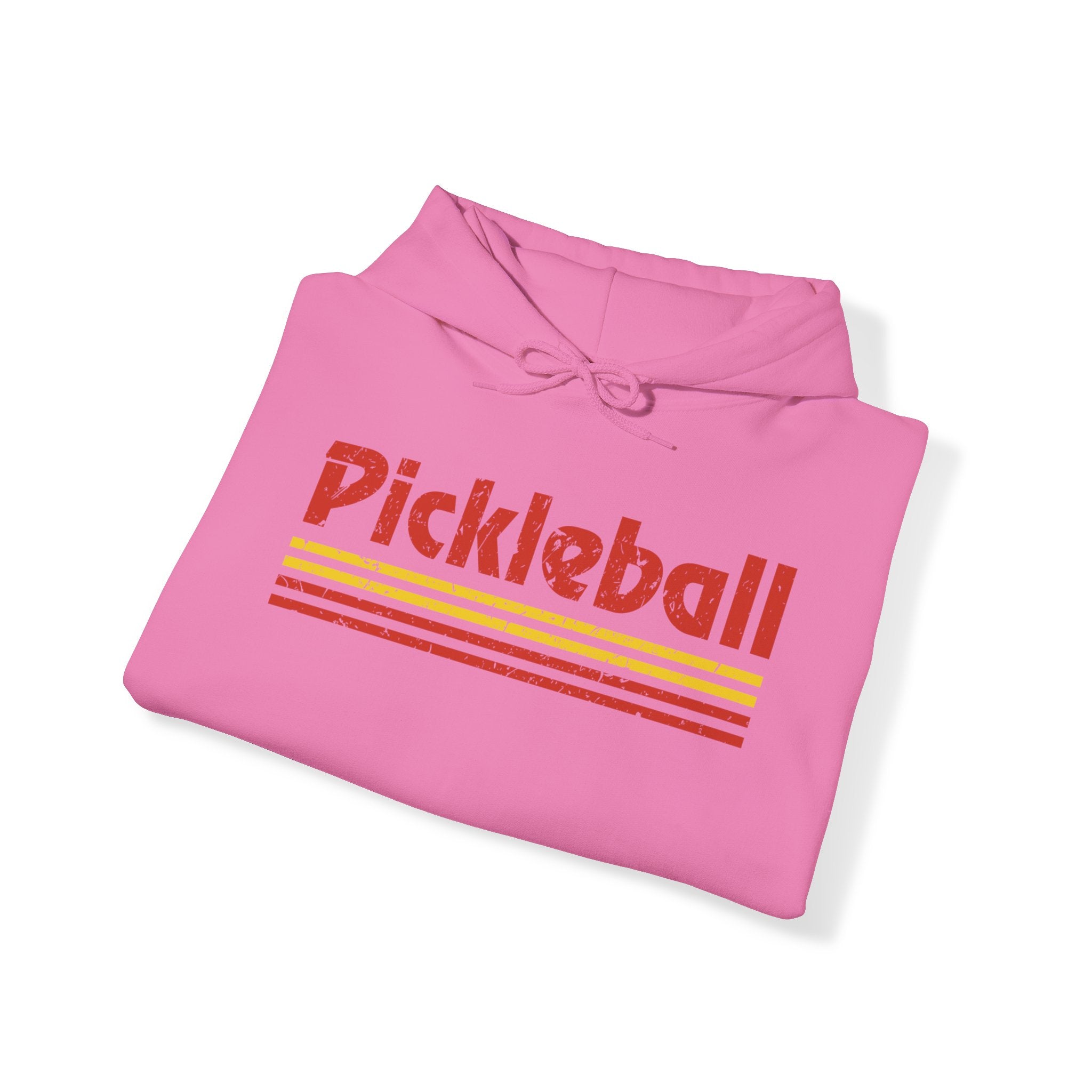 Retro Red Pickleball Hoodie