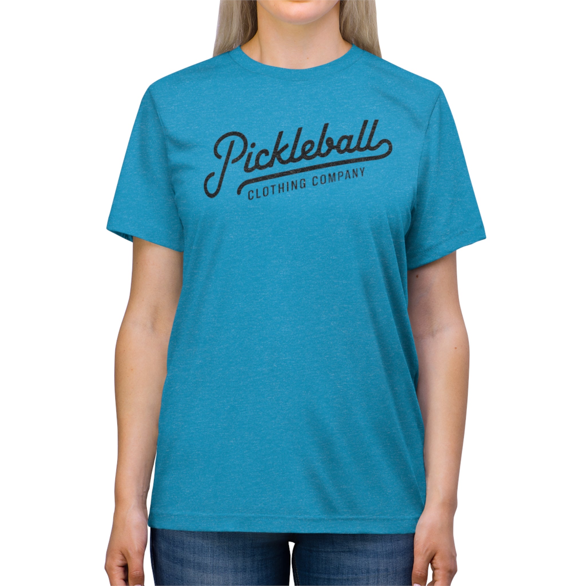 Pickleball Clothing Company Vintage Tee Shirt - Black Logo