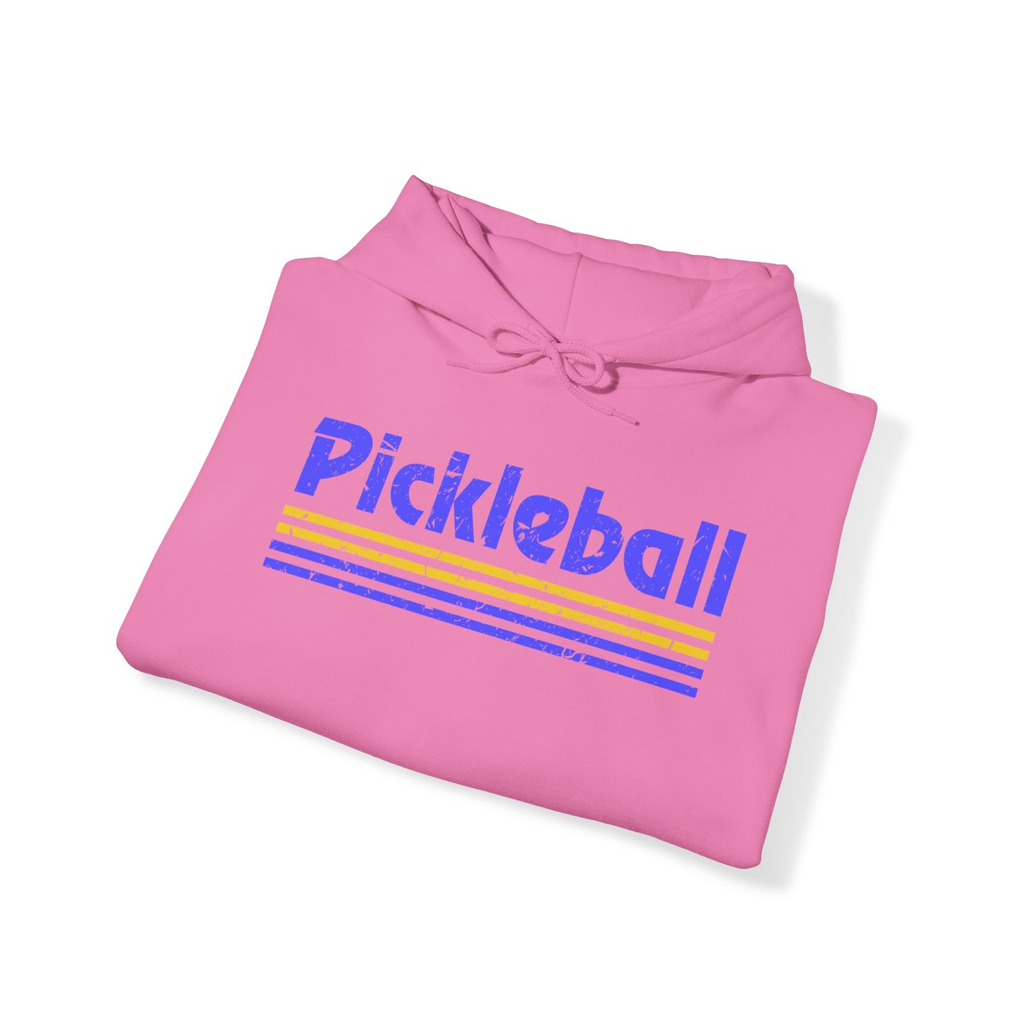 Retro Blue Pickleball Hoodie