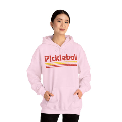 Retro Red Pickleball Hoodie