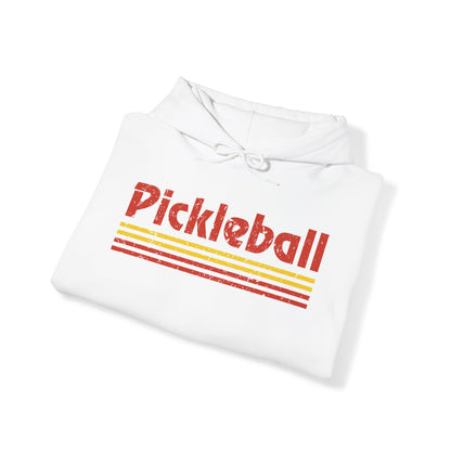 Retro Red Pickleball Hoodie