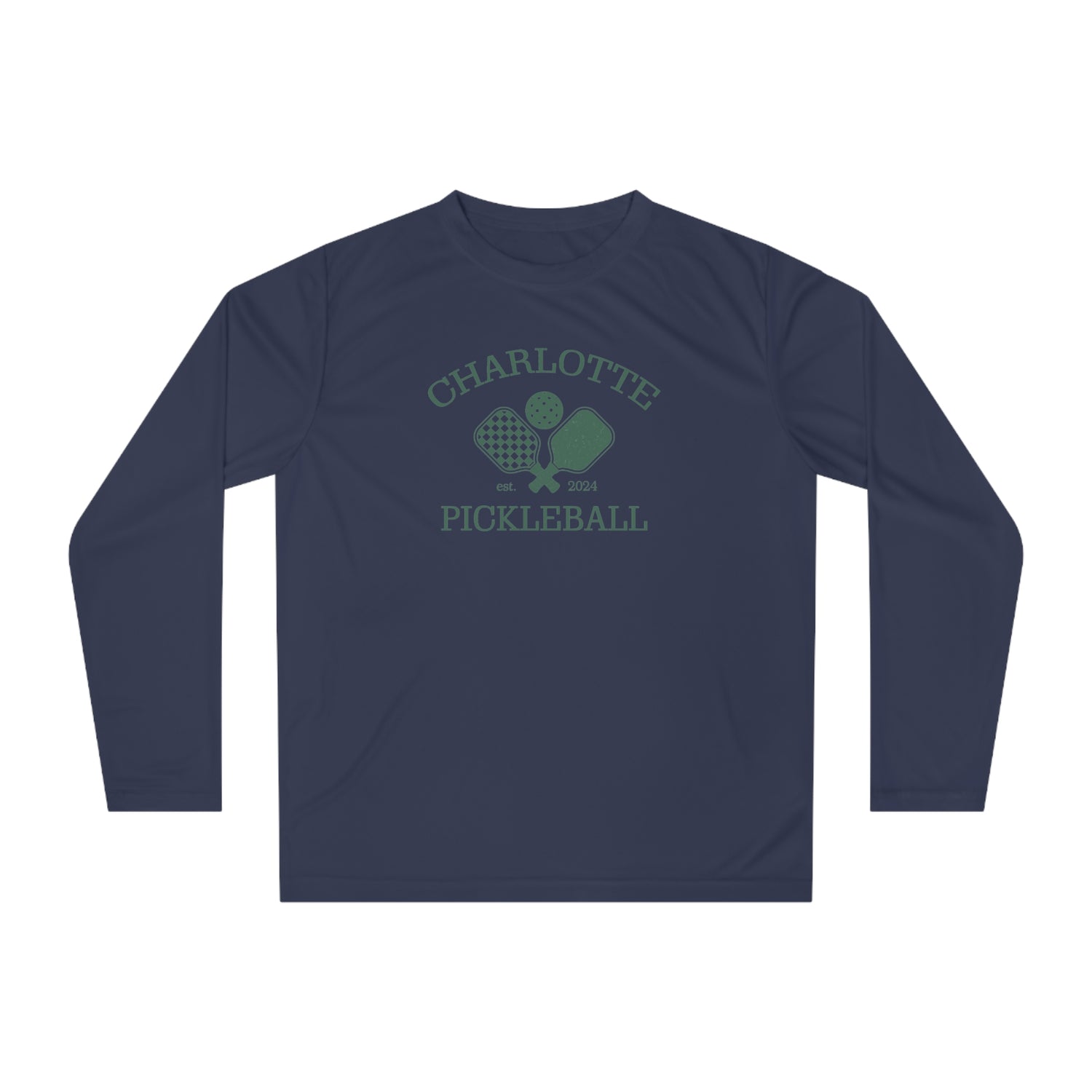 Charlotte Pickleball Long Sleeve Shirt - Dry Fit