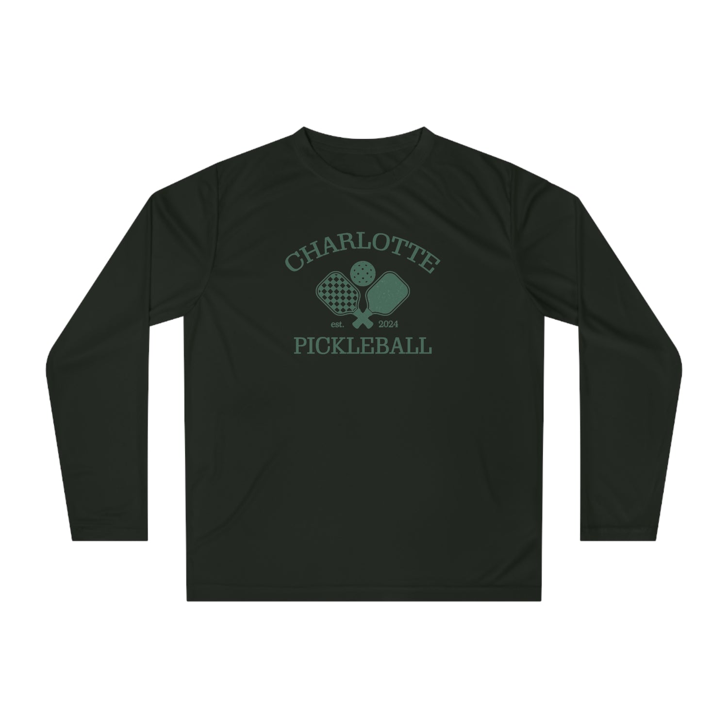 Charlotte Pickleball Long Sleeve Shirt - Dry Fit