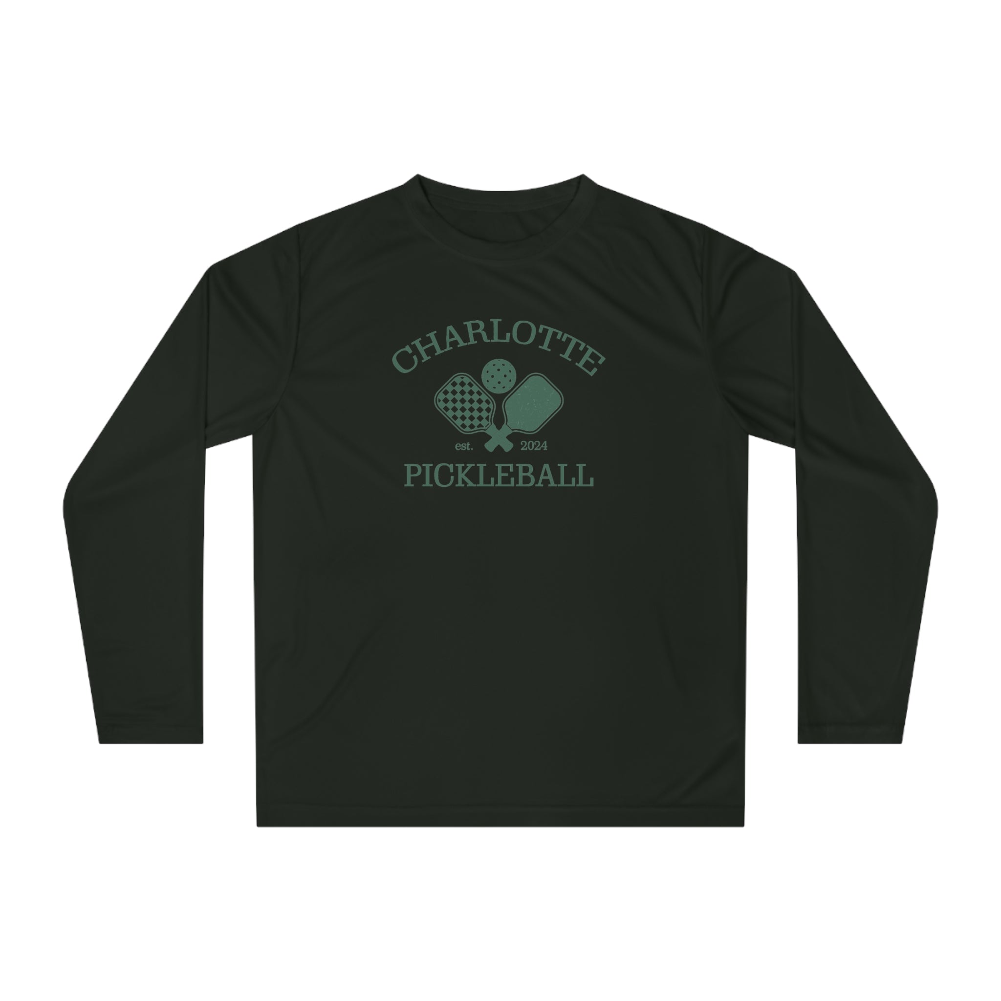 Charlotte Pickleball Long Sleeve Shirt - Dry Fit