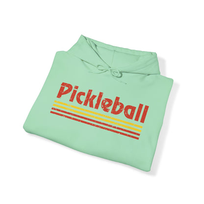 Retro Red Pickleball Hoodie