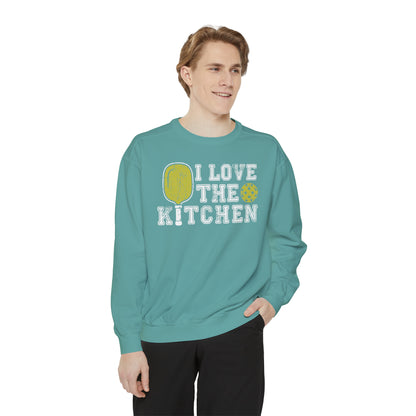 I Love the Kitchen Pickleball Sweatshirt