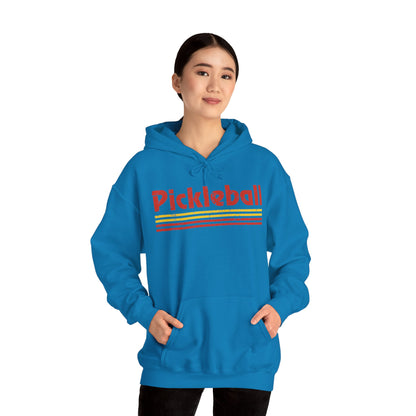 Retro Red Pickleball Hoodie