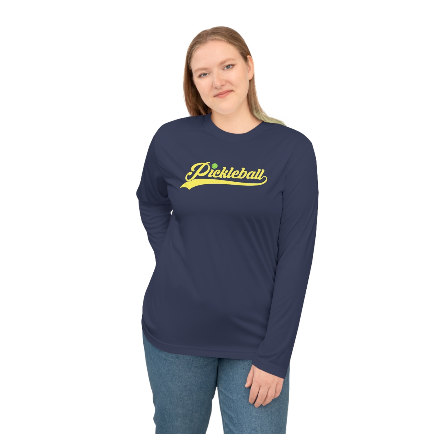 Classic Pickleball Long Sleeve Shirt - Dry Fit