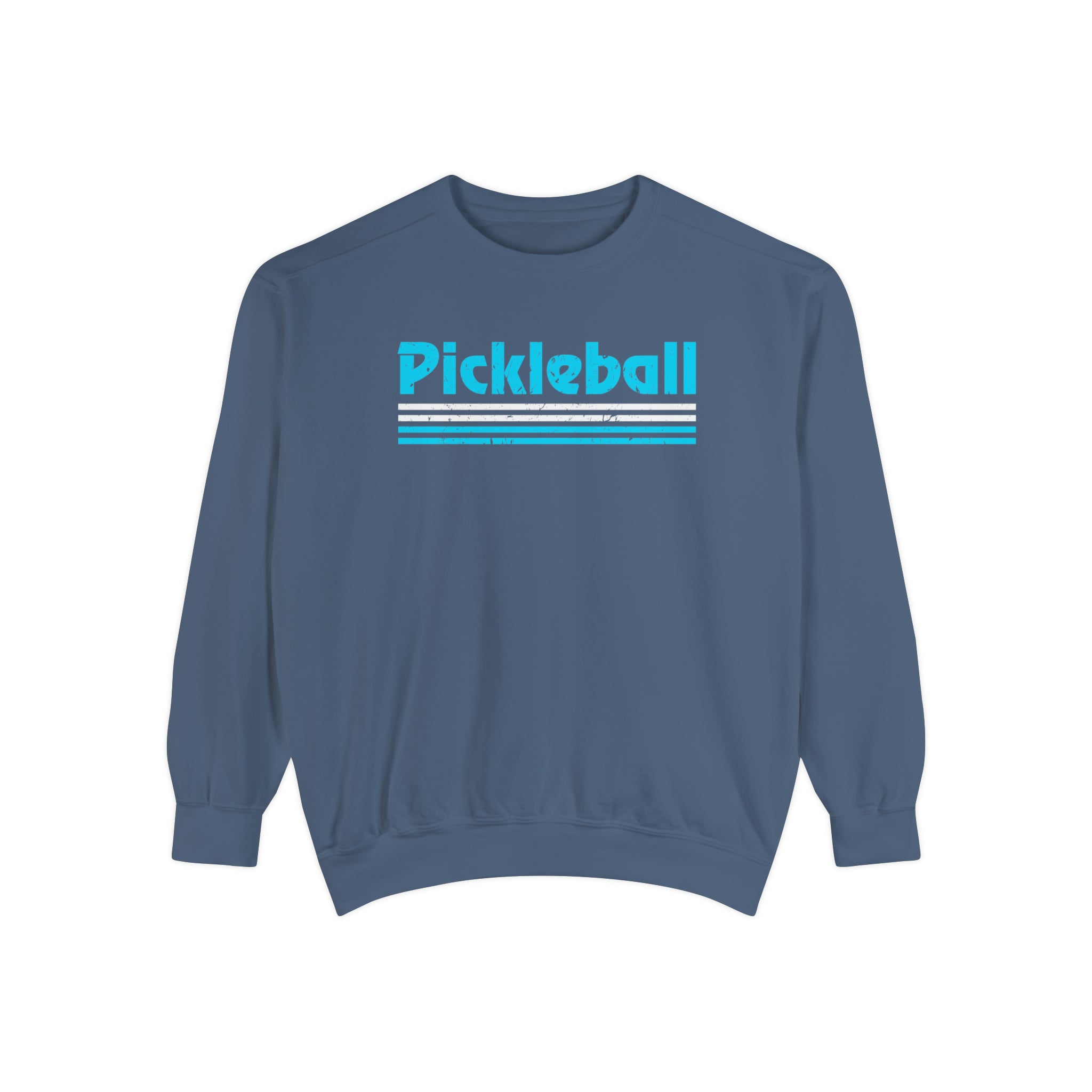 Vintage Blue Pickleball Sweatshirt