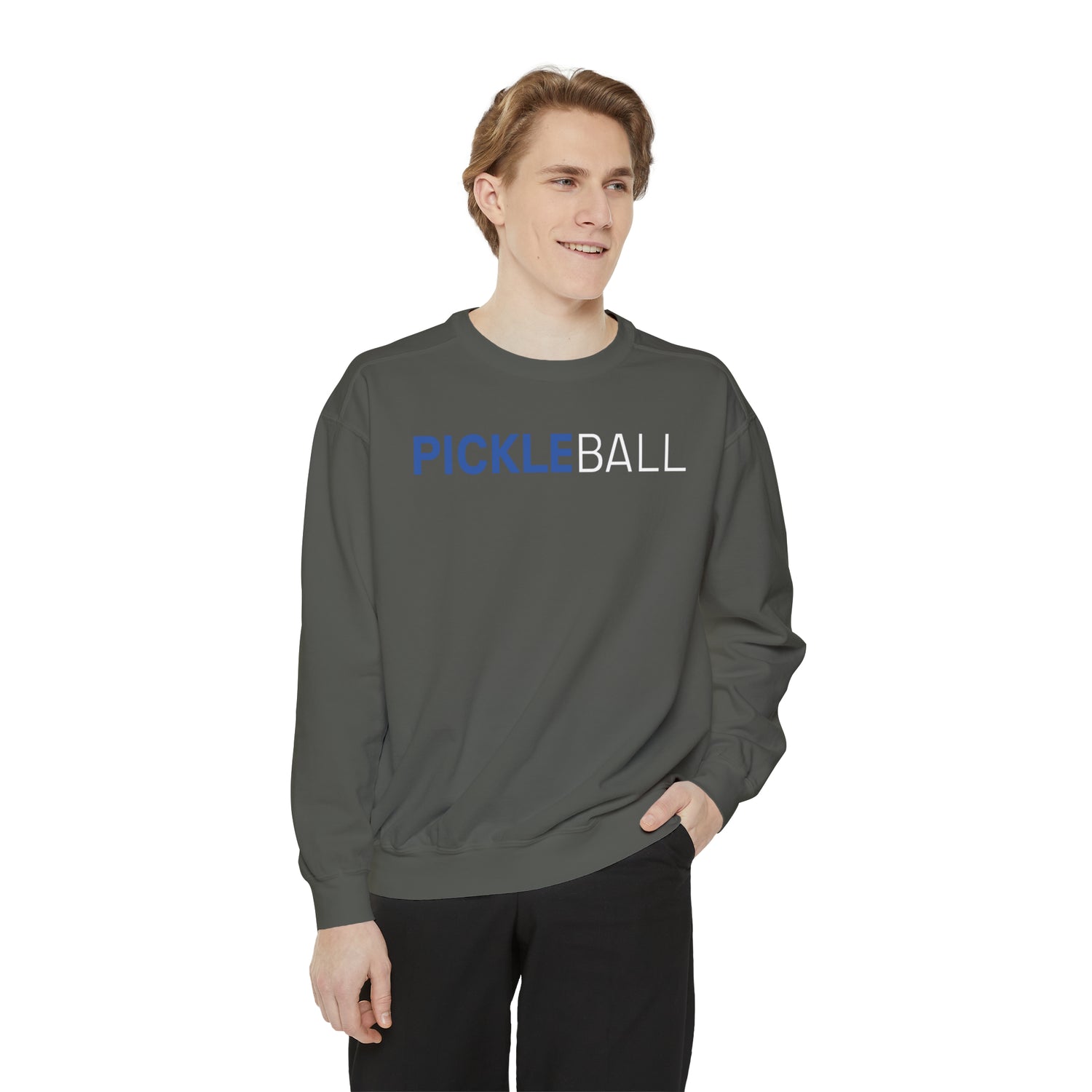 Blue White Pickleball Sweatshirt