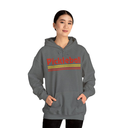 Retro Red Pickleball Hoodie