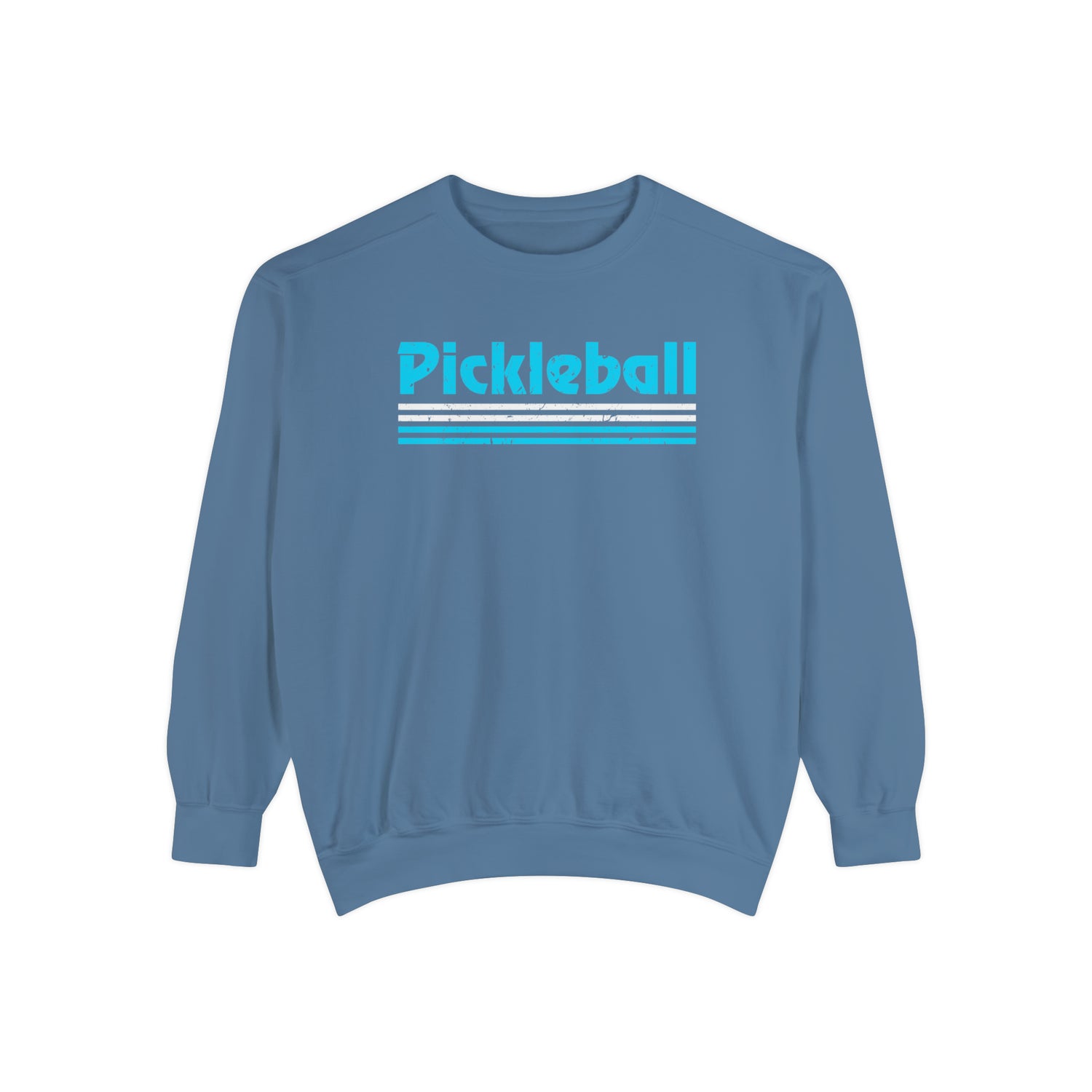 Vintage Blue Pickleball Sweatshirt