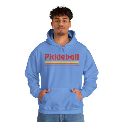 Retro Red Pickleball Hoodie