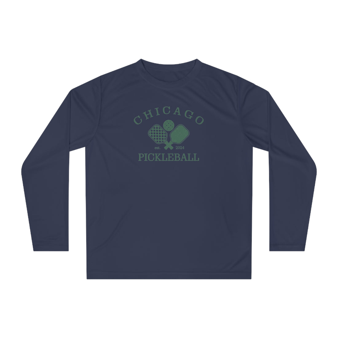 Chicago Pickleball Long Sleeve Shirt - Dry Fit