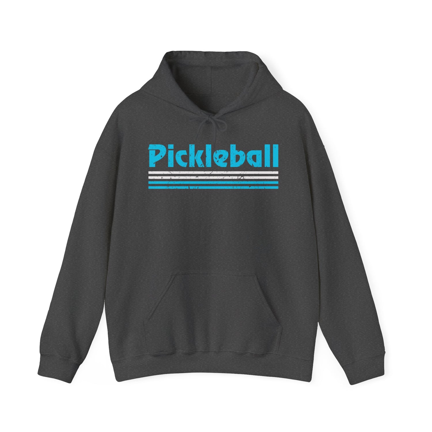 Retro Light Blue Pickleball Hoodie