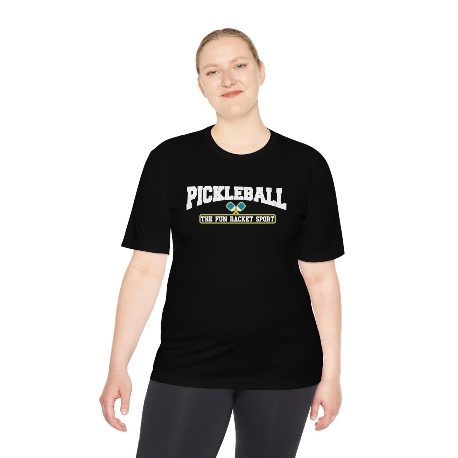 Pickleball The Fun Racket Sport Unisex Moisture Wicking Tee