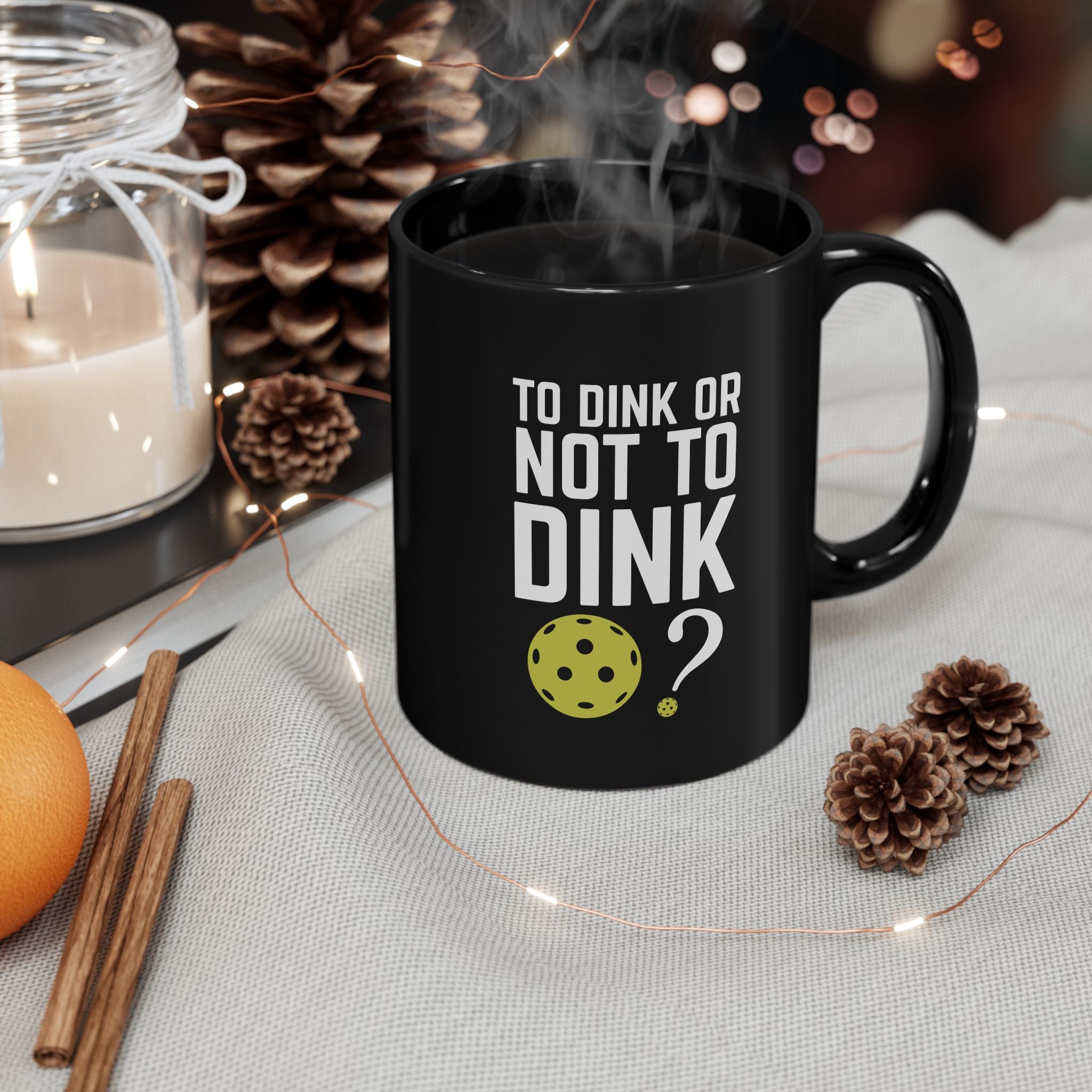 To Dink or Not to Dink? Pickleball Mug