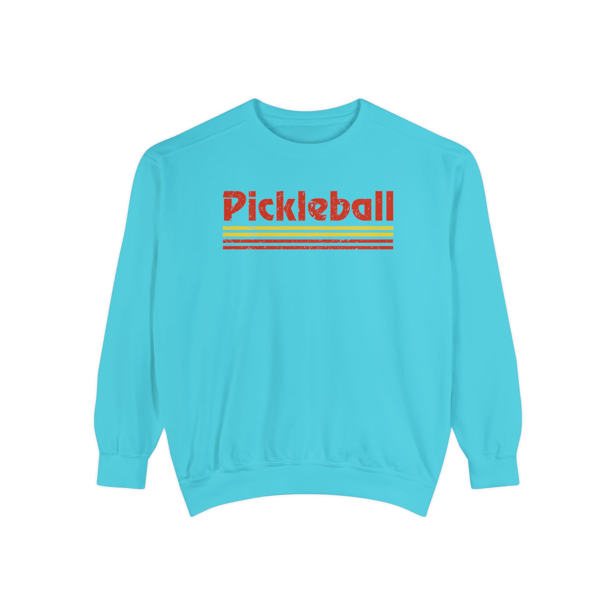 Retro Red Pickleball Sweatshirt