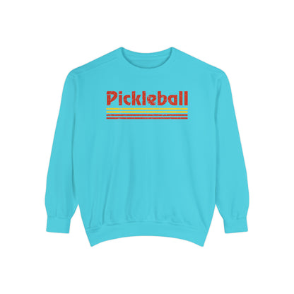 Retro Red Pickleball Sweatshirt