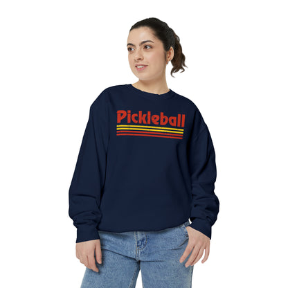 Retro Red Pickleball Sweatshirt