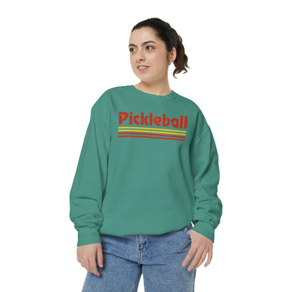 Retro Red Pickleball Sweatshirt