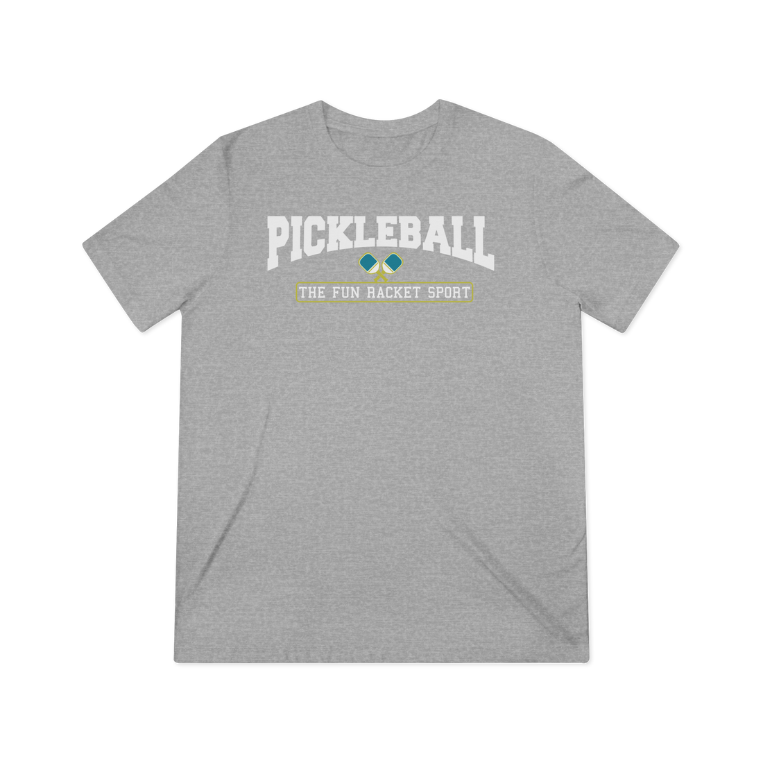 Pickleball The Fun Racket Sport Tee Shirt