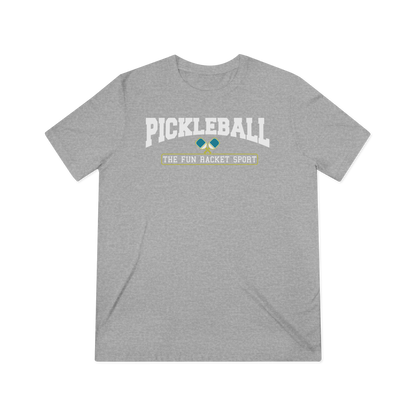 Pickleball The Fun Racket Sport Tee Shirt